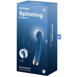 Satisfyer Stimulateur Spinning G-Spot 1 - 11 x 3.5cm Bleu